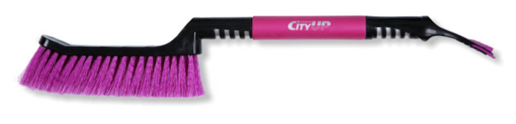 Щетка для снега City Up CA-76 со скребком и поролоновой ручкой, 